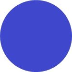 azul redondo