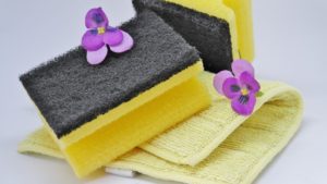 material de limpieza de baño