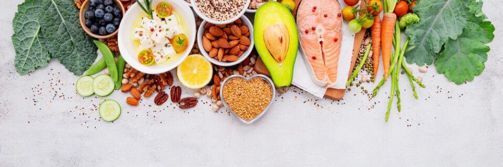 Diferentes alimentos