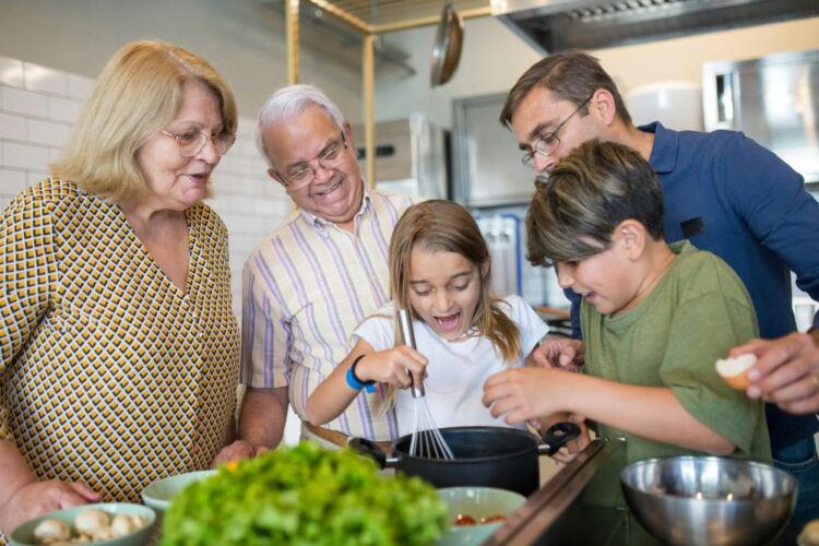 Actividades conjuntas que refuercen los lazos familiares