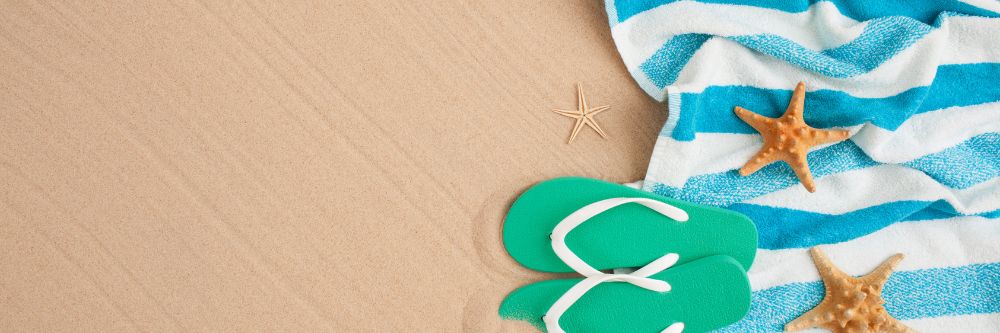 Trucos para limpiar las toallas de playa